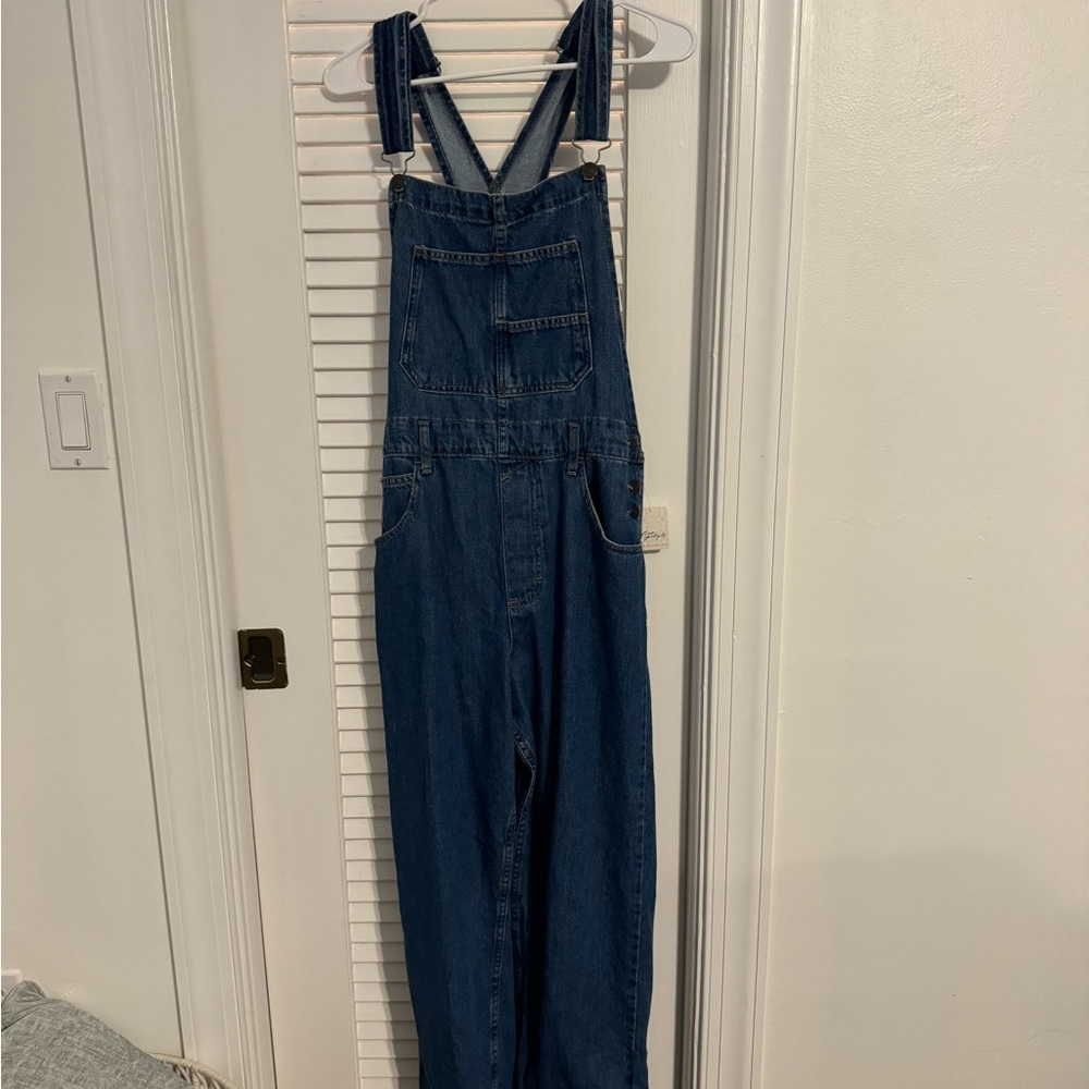 NWT We the Free Denim Overalls
